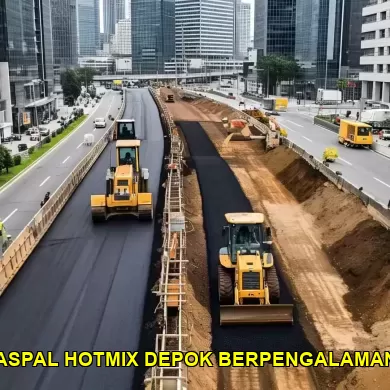 Rahasia Memilih Aspal Hotmix Berkualitas di Depok